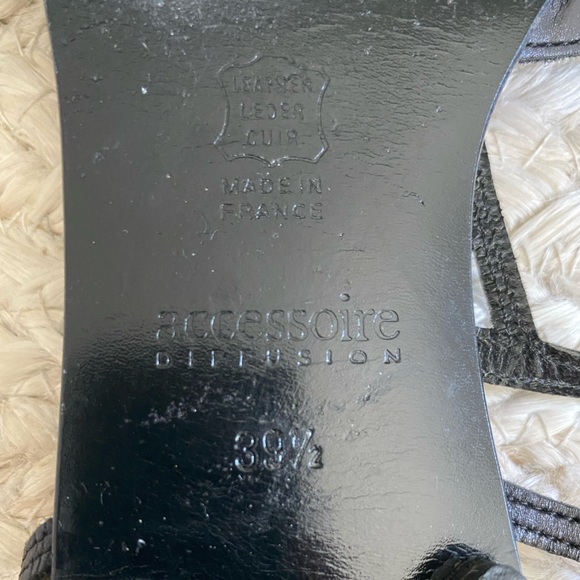 Black strappy sandals - Picture 3 of 3